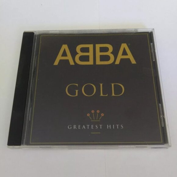 Gold: Greatest Hits by ABBA Dancing Queen Waterloo Mamma Mia CD, 1992, PolyGram - Picture 1 of 3
